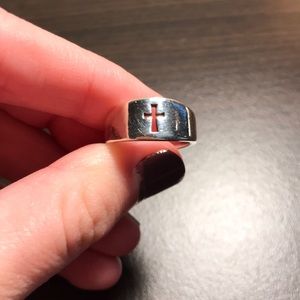 James Avery Narrow Crosslet Ring